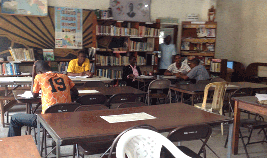 The Wee-Care Library—the first post-war library in Monrovia